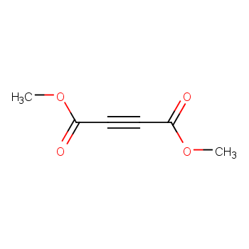 丁炔二酸二甲酯化学结构式