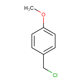 4-甲氧基氯苄化学结构式