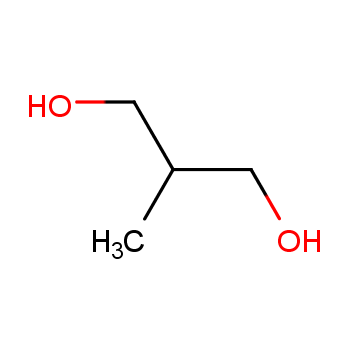 甲基丙二醇化学结构式