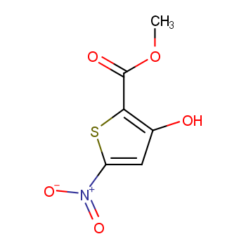 methyl 3-hydroxy-5-nitrothiophene-2-carboxylate  