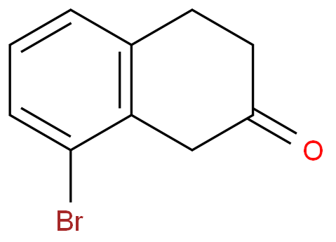 8-Bromo-2-tetralone structure