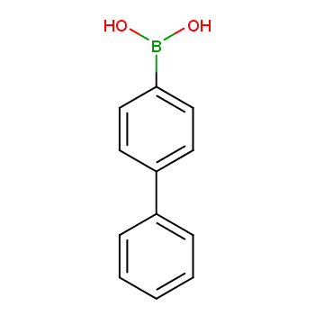 4-联苯硼酸化学结构式
