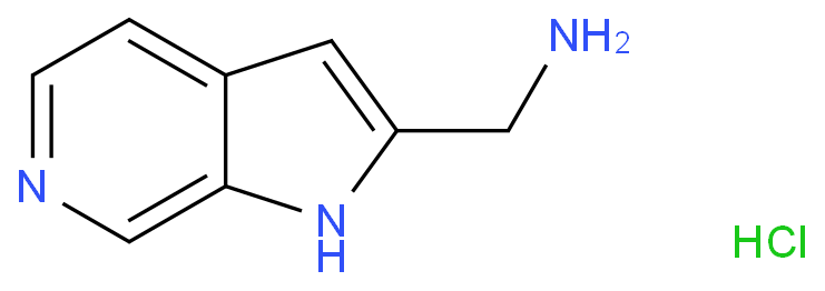 (1H-吡咯并[2,3-c]吡啶-2-基)甲胺盐酸盐