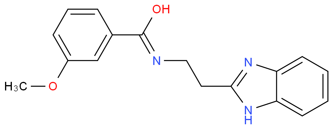 N-(2-(1H-苯并[d]咪唑-2-基)乙基)-3-甲氧基苯甲酰胺CAS302950-26-1；科研试剂/现货