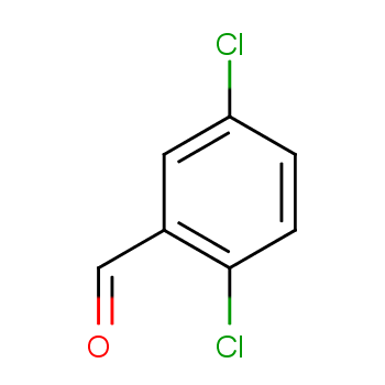 2,5-二氯苯甲醛化学结构式