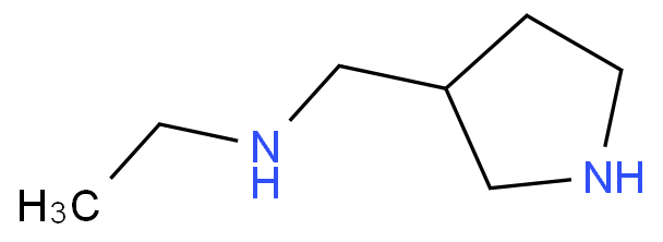 3-(乙基氨基甲基)吡咯烷