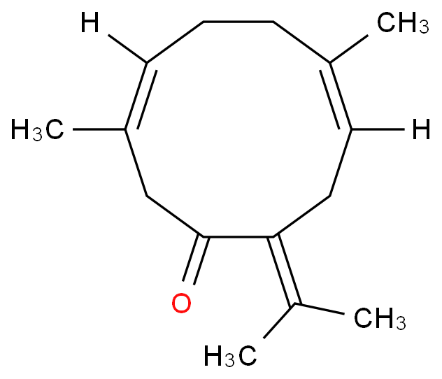 (E,E)-Germacra-3,7(11),9-trien-6-one  