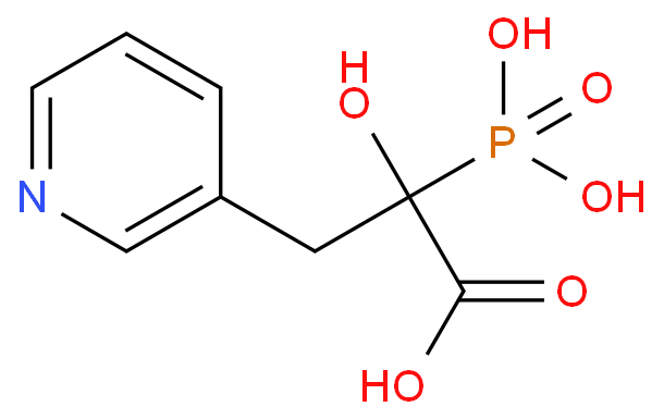 2-羟基-2-膦酰基-3-(吡啶-3-基)丙酸 CAS号:152831-36-2科研及生产专用 高校及研究所支持货到付款