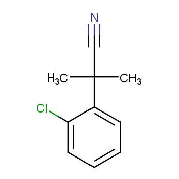 2-(2-chlorophenyl)-2-Methylpropanenitrile产品图片