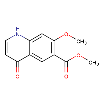 Methyl 7-Methoxy-4-oxo-1,4-dihydroquinoline-6-carboxylate