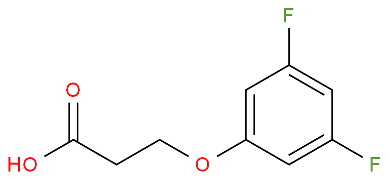 3-(3,5-二氟苯氧基)丙酸 CAS 号:844648-19-7 科研实验 优势供应