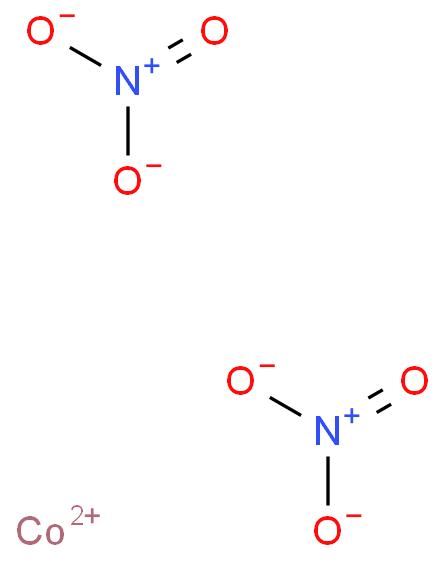 硝酸钴化学结构式