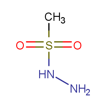 甲磺酰肼化学结构式