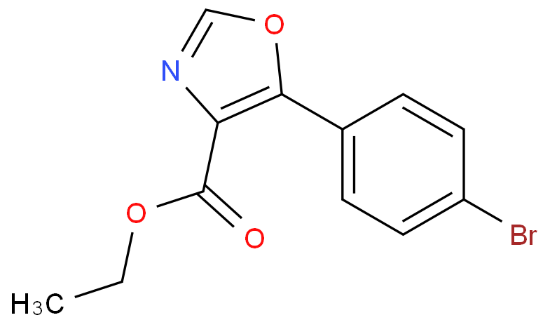 Ethyl 5-(4-bromophenyl)oxazole-4-carboxylate