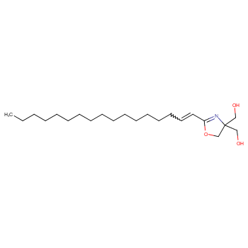4,4(5H)-Oxazoledimethanol,2-(heptadecen-1-yl)-  