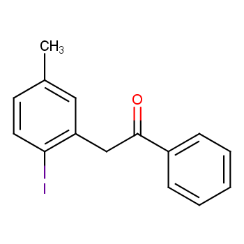 2-(2-碘-5-甲基苯基)-1-苯基乙烷-1-酮