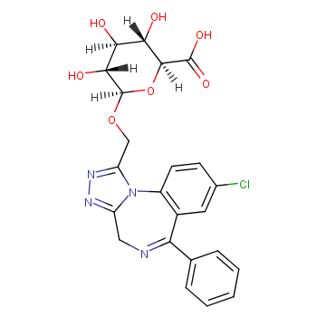 1-Hydroxy Alprazolam b-D-Glucuronide