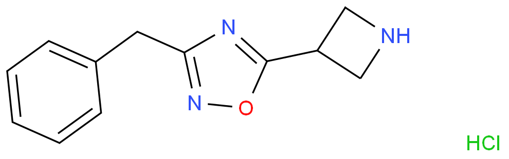 5-AZETIDIN-3-YL-3-BENZYL-1,2,4-OXADIAZOLE HYDROCHLORIDE