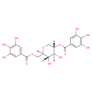 D-Glucitol,1,5-anhydro-, 2,6-bis(3,4,5-trihydroxybenzoate)