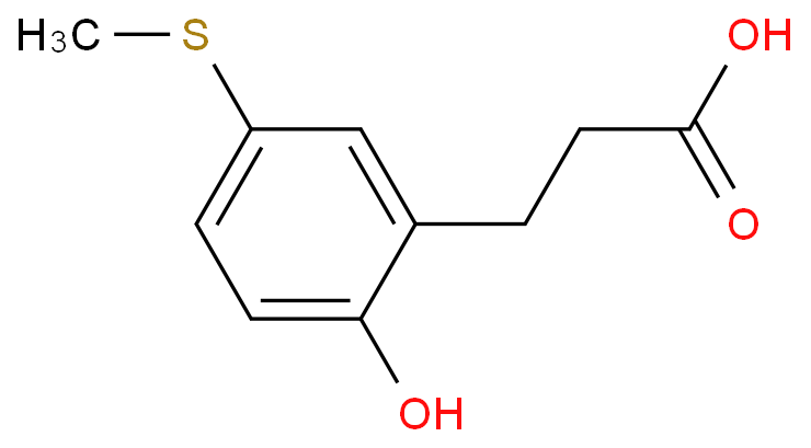 3-(2-羟基-5-(甲硫基)苯基)丙酸CAS号1672665-65-4；现货供应/质量保证
