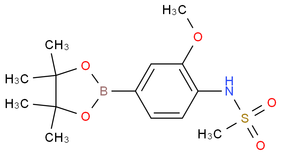 [Perfemiker]3-甲氧基-4-甲磺酰氨基苯基硼酸频哪醇酯,95%