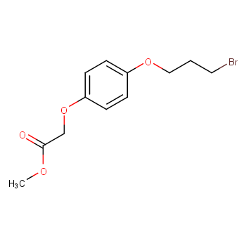methyl 2-(4-(3-bromopropoxy)phenoxy)acetate