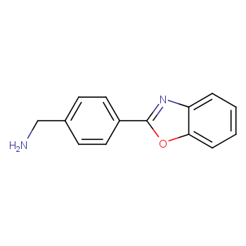 1-[4-(1,3-BENZOXAZOL-2-YL)PHENYL]METHANAMINE