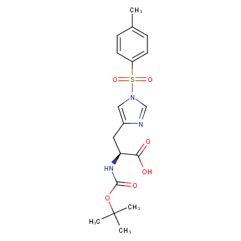 (2S)-3-[1-(4-methylphenyl)sulfonylimidazol-4-yl]-2-[(2-methylpropan-2-yl)oxycarbonylamino]propanoic acid