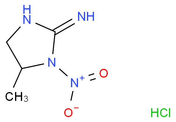 5-Methyl-1-nitro-4,5-dihydro-1H-imidazol-2-amine hydrochloride