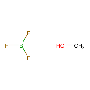三氟化硼-甲醇化学结构式