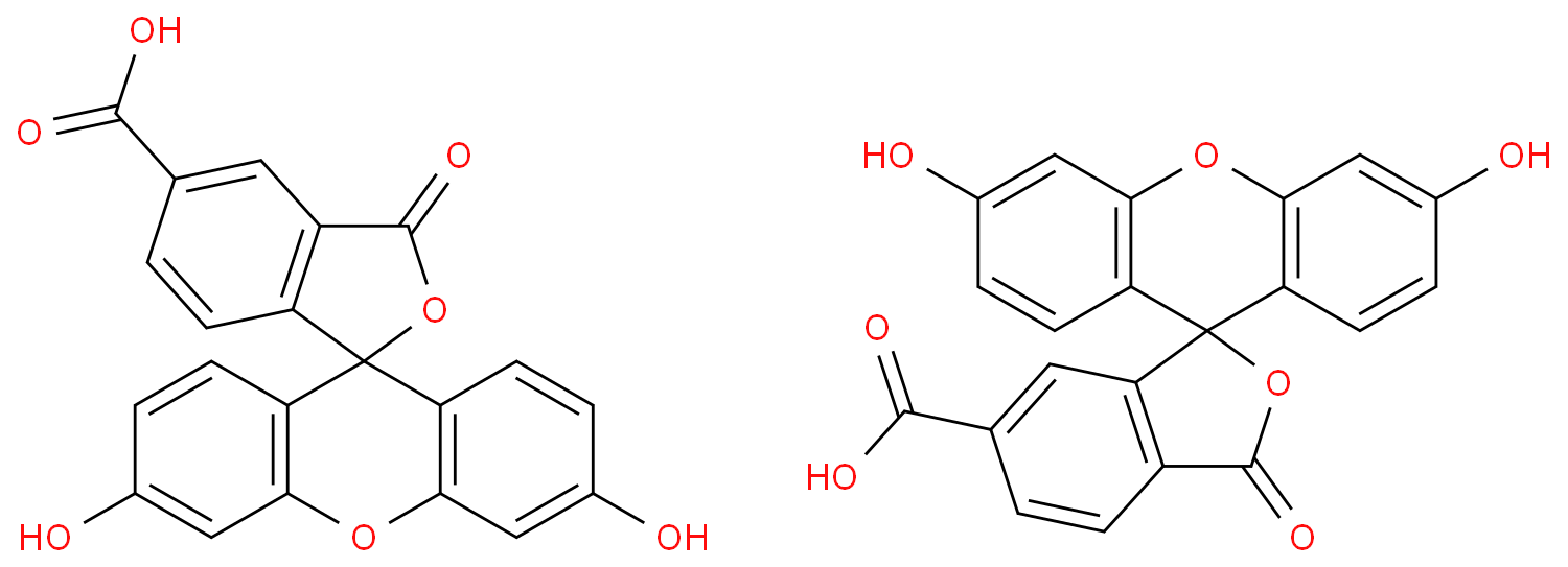 5(6)-羧基荧光素化学结构式
