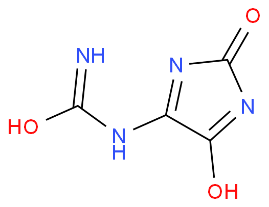 1-(2,5-Dioxo-2,5-dihydro-1H-imidazol-4-yl)urea structure