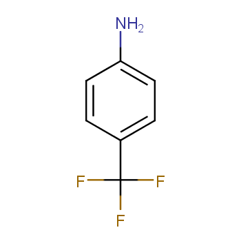 4-Aminobenzotrifluoride structure
