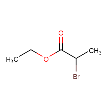 2-溴丙酸乙酯化学结构式