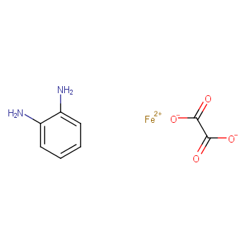 (邻亚苯基二胺)草酸铁