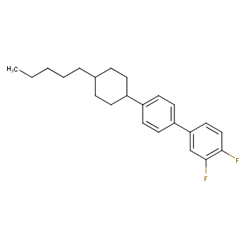 3,4-二氟-4-(反式-4-戊基环己基)联苯 CAS号:134412-17-2 科研产品 优势供应