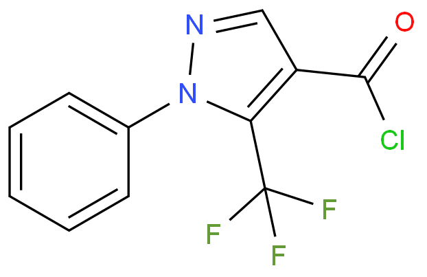 1-PHENYL-5-(TRIFLUOROMETHYL)PYRAZOLE-4-CARBONYL CHLORIDE