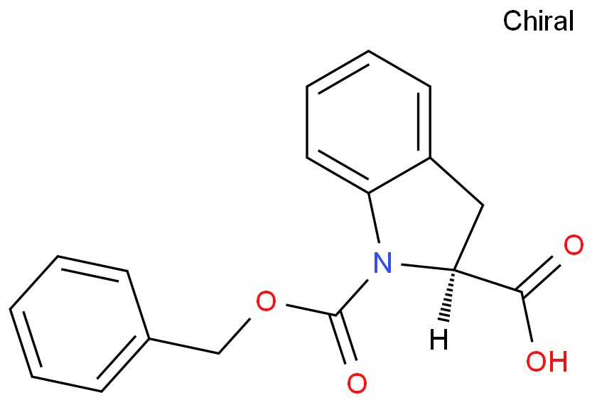 (S)2,3-DIHYDRO-INDOLE-1,2-DICARBOXYLIC ACID 1-BENZYL ESTER