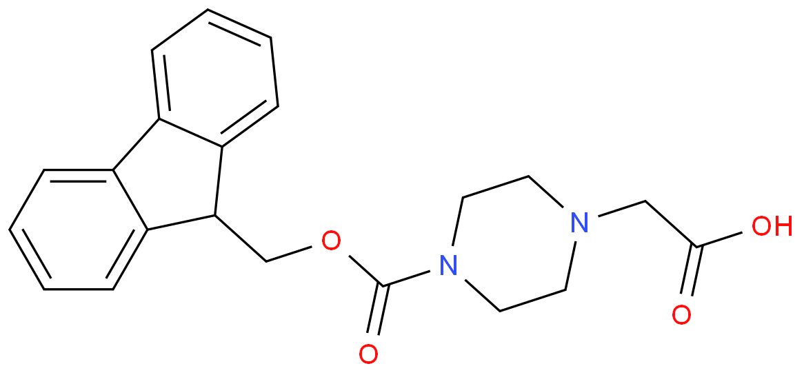 4-芴甲氧羰基-1-哌嗪乙酸 水合物