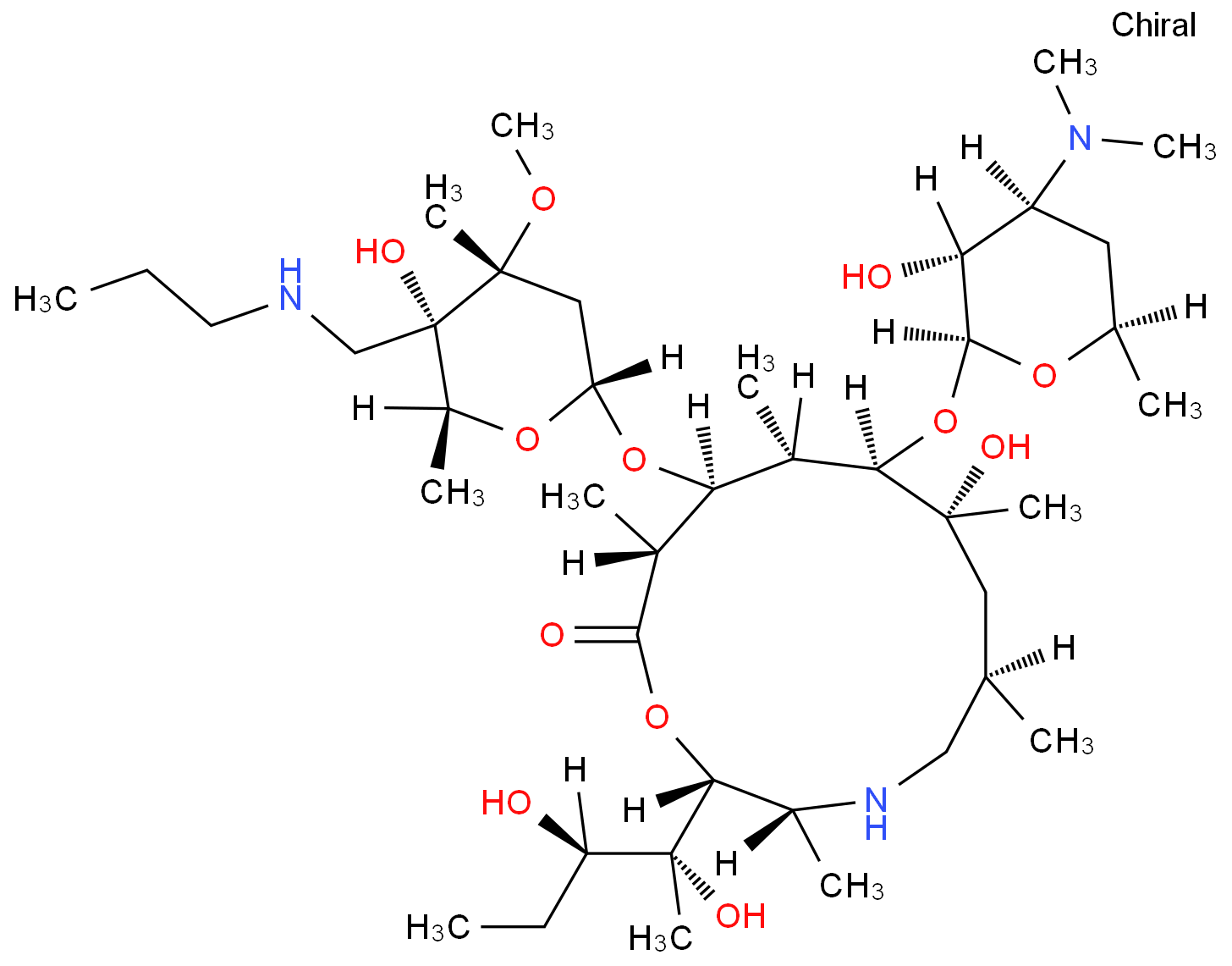 托拉菌素 B化学结构式