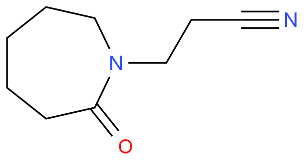 Hexahydro-2-oxo-1H-azepine-1-propanenitrile