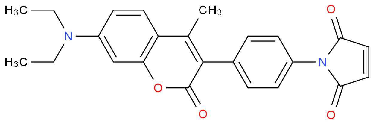 1h Pyrrole 25 Dione1 4 7 Diethylamino 4 Methyl 2 Oxo 2h 1 Benzopyran 3 Yl Phenyl 76877 