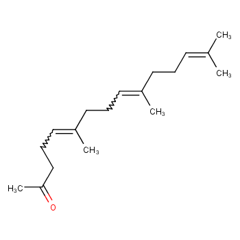 法尼基丙酮化学结构式