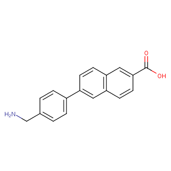 6-(4-(氨基甲基)苯基)-2-萘甲酸CAS号869748-76-5；分析试剂/质量保证