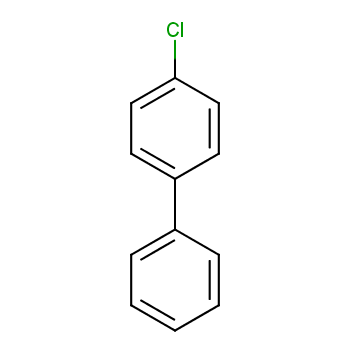 4-氯联苯化学结构式