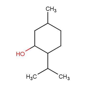 L-Menthol structure