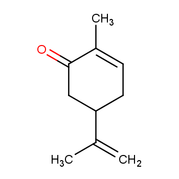右旋香芹酮化学结构式