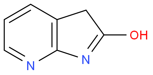 7-氮杂吲哚-2-酮化学结构式