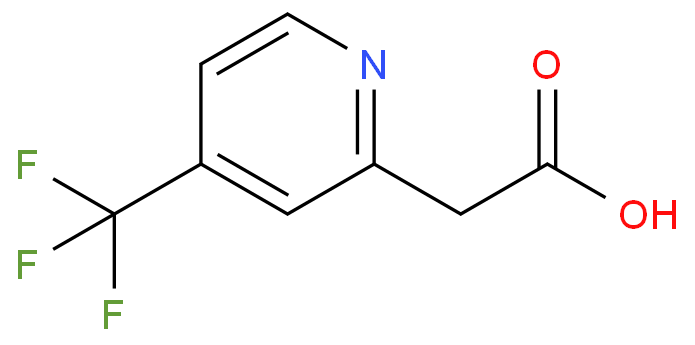 2-[4-(trifluoromethyl)pyridin-2-yl]acetic acid