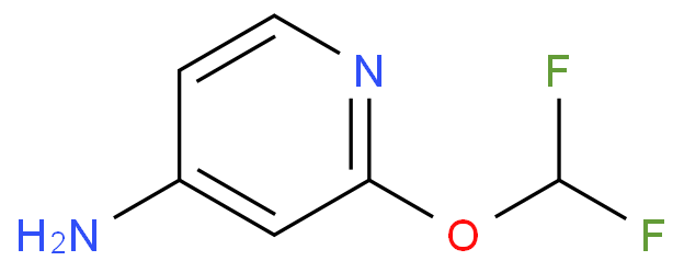 2-(二氟甲氧基)吡啶-4-胺CAS号1211587-46-0；（科研试剂/现货供应，质量保证）